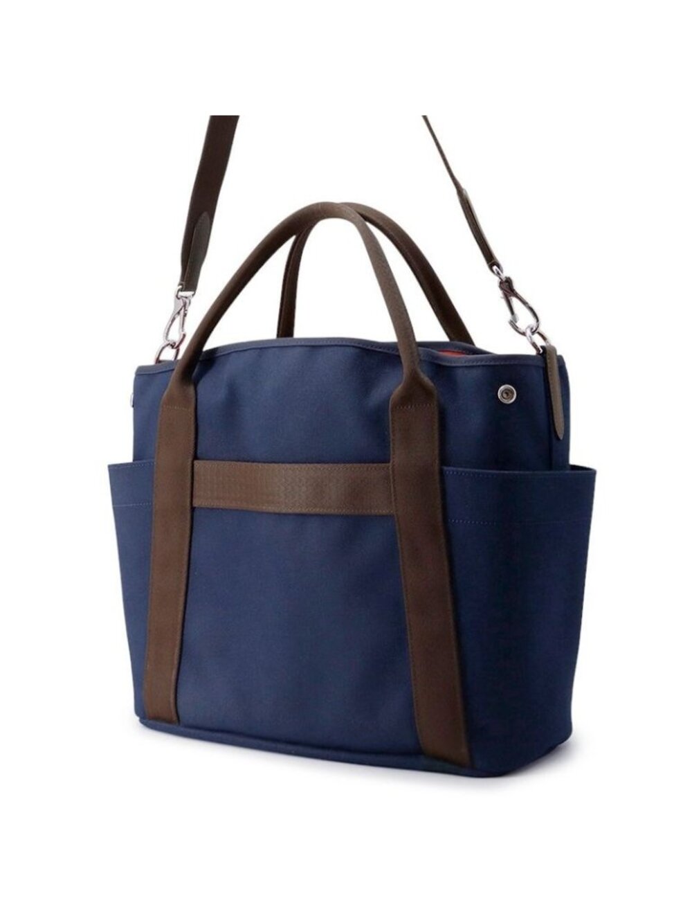 ★SOLD★ Hermes Sac de Pansage Groom Navy B 2-Way Pouch - Picture 2 of 10